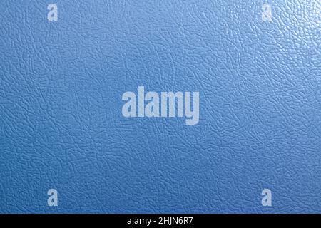 Blue leather artificial Leather texture background Stock Photo