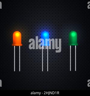Led Cathode Sign Diode. anode and cathode. electronic symbol of Illustration of basic ...