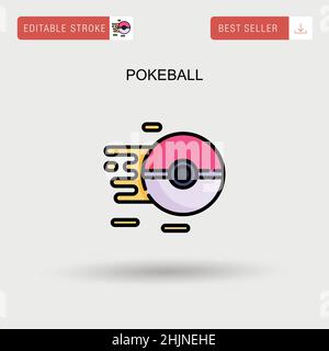 Pokemon Pokeball Aesthetic Sticker in 2023
