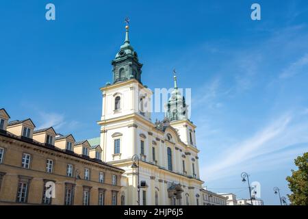 Holy Cross Church - Warsaw, Poland Stock Photo