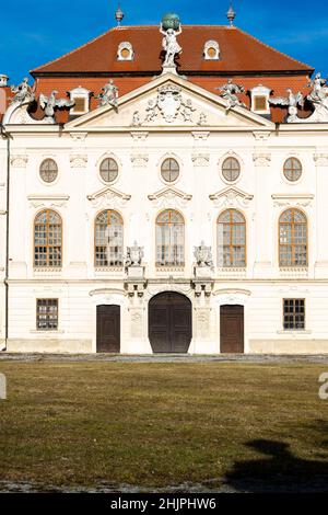 Baroque palace Riegersburg in Lower Austria Stock Photo