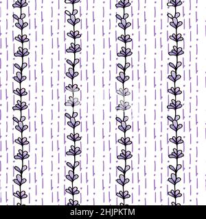 Abstract seamless floral romantic pattern for wallpaper design. Decorative textile background. Vintage floral card. Pink floral background. Doodle Stock Vector