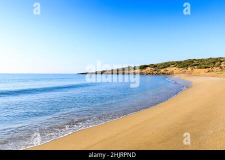 Marianelli Beach near Noto, Sicily, Italy