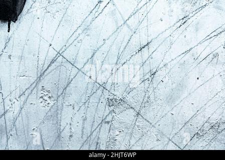 Grunge texture, scribbled wall as messy background, concrete surface with stains and pencil marks Stock Photo