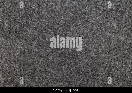 Dark gray linen fabric texture close up Stock Photo