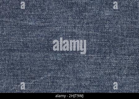Blue jeans fabric texture closeup Stock Photo