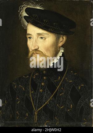 Francis de Lorraine II, the first Prince of Joinville, also Duke of Guise and Duke of Aumale. A prominent leader during the French Wars of Religion, he was assassinated during the siege of Orleans in 1563 Stock Photo