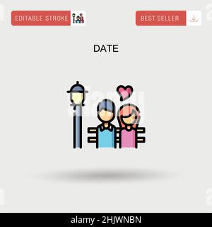 Flat modern calendar banner with Save the date. Vector illustration ...