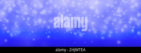 Blurred background image with bokeh effect as panorama banner Stock Photo