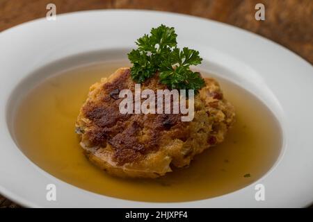 Cheese Dumpling Stock Photo