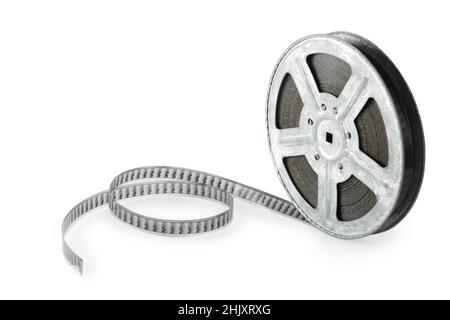 Film strip isolated on white background Stock Photo by ©Alinamd