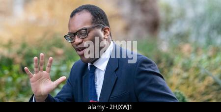 London, UK. 01st Feb, 2022. arrives at a cabinet meeting at 10 Downing Street London. Credit: Ian Davidson/Alamy Live News Stock Photo