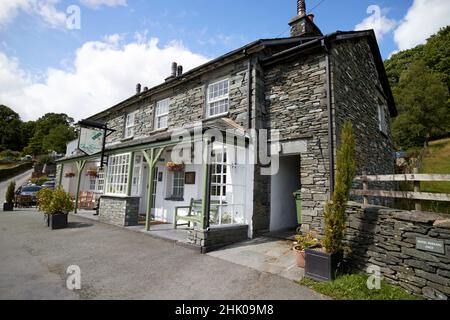 The Three Shires Inn little langdale lake district, cumbria, england, uk Stock Photo