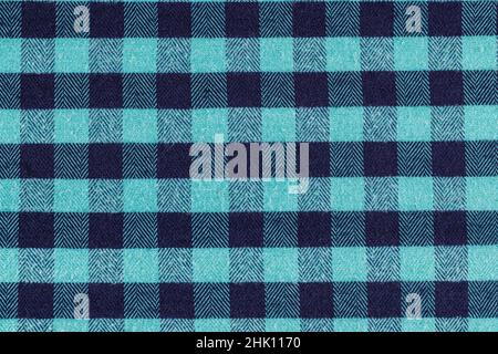 plaid pattern. Scottish plaid texture. Blue,green plaid texture. Stock Photo