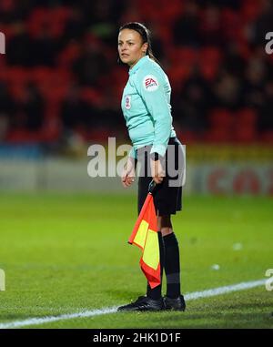 Assistant Referee Lisa Rashid during the UEFA Women's Euro 2022 quarter ...