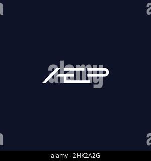 Cool and modern logo initials AEP design 1 Stock Vector Image & Art - Alamy