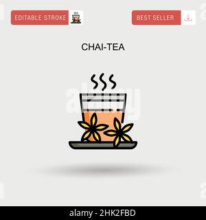 Masala Chai (Indian tea) ingredient vector illustration Stock Vector ...