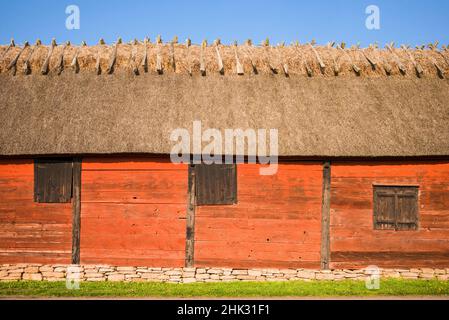 Sweden, Oland Island, Himmelsberga, antique farm building (Editorial Use Only) Stock Photo