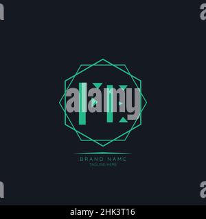 Modern Luxury FE Letter Business Logo Design Alphabet Icon Vector Symbol. Creative minimal letter logo template. Stock Vector