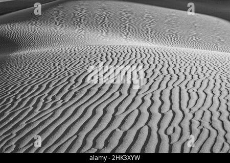 Dune Detail, Death Valley Stock Photo