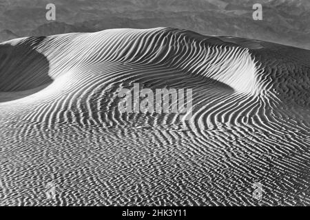 Dune Detail, Death Valley Stock Photo