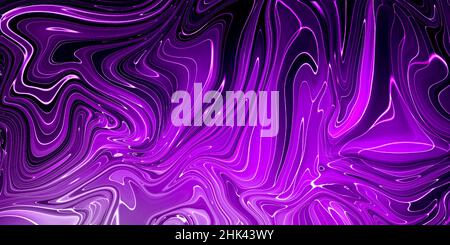 Liquid marbling paint texture background. Fluid painting abstract texture, Intensive color mix wallpaper Stock Photo