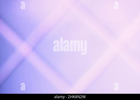 Diagonal purple square grid with rigid white lines creating tension and energy. Stock Photo