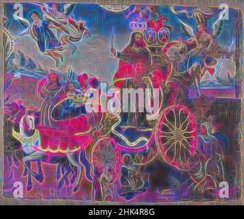 . Triumph of Christ the King with the four continents . between 1700 ...