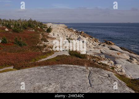 Crystal Crescent Beach Provincial Park, Nova Scotia, Canada, North America Stock Photo