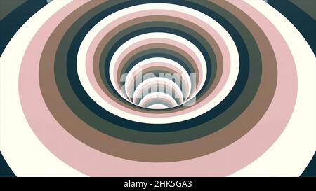 Seamless colorful abstract animation hole path in particle light element background texture pattern. Abstract motion animation in a color tunnel. Stock Photo