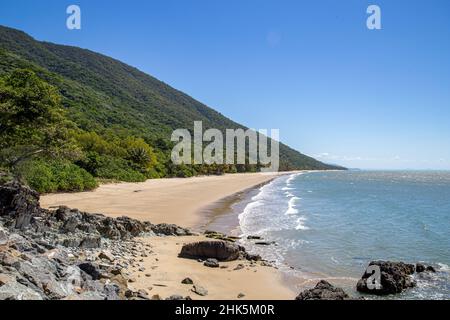 Ellis Beach in Palm Cove, Australia Stock Photo