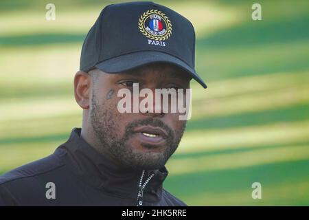 Pebble Beach, USA. 01st Feb, 2022. The Los Angeles based rapper 'ScHoolboy Q' at the AT&T Pebble Beach Pro-Am PGA Tour golf event Monterey Peninsula, California, USA Credit: Motofoto/Alamy Live News Stock Photo