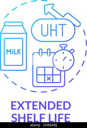 Extended shelf life concept icon Stock Vector Image & Art - Alamy