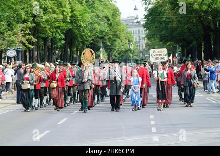 Vienna, Austria. June 02, 2012. Wind Music Festival in Vienna Stock Photo