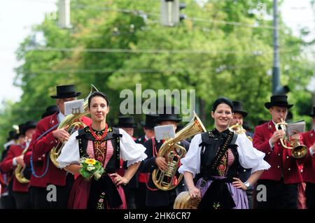 Vienna, Austria. June 02, 2012. Wind Music Festival in Vienna Stock Photo