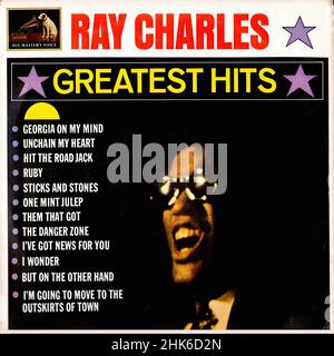 Vintage vinyl record cover - Charles, Ray - Greatest Hits - UK - 1962 Stock Photo