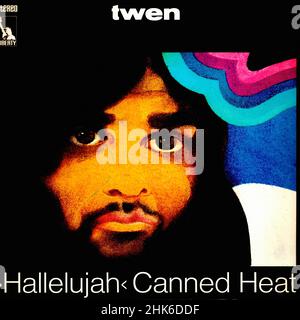 Vintage vinyl record cover - Canned Heat - Hallelujah - D - 1969 Stock Photo