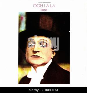 Vintage vinyl record cover - Faces - Ooh La La - UK - 1973 Stock Photo