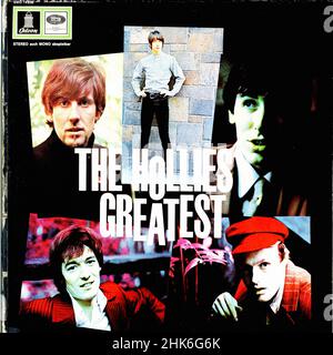 Vintage vinyl record cover -  Hollies, The - Greatest - D - 1966 Stock Photo