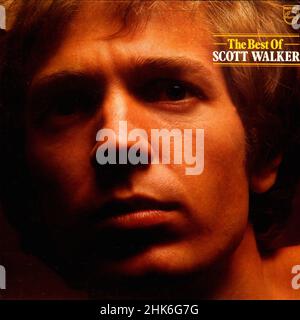 Vintage vinyl record cover - Walker, Scott - The Best Of - UK - 1983 Stock Photo