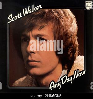 Vintage vinyl record cover - Walker, Scott - Any Day Now - UK - 1969 Stock Photo