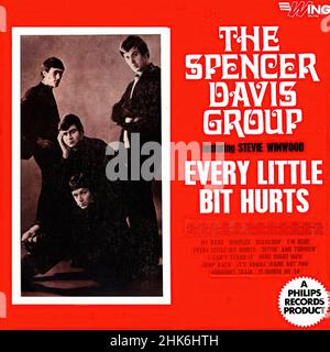 Vintage vinyl record cover - Spencer Davis Group, The - Every Little Bit Hurts - UK - 1965 Stock Photo