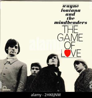 Vintage vinyl record cover - Fontana, Wayne + The Mindbenders - The Game Of Love - EP - UK - 1965 Stock Photo