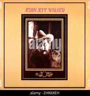 Vintage vinyl record cover - Walker, Jerry Jeff - Same - US - 1972 Stock Photo