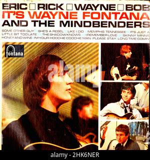 Vintage vinyl record cover - Fontana, Wayne & The Mindbenders - It's Wayne Fontana & TM -  UK - 1965 Stock Photo