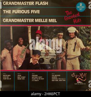 Cover grandmaster flash furious five hi-res stock photography and