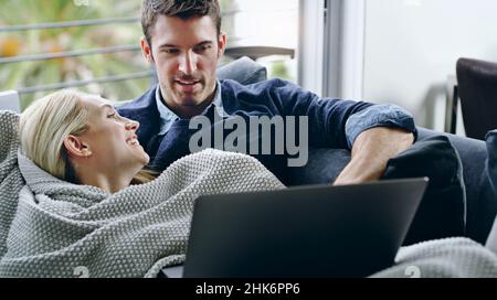 Its your turn to pick the movie Stock Photo