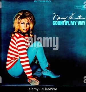 nancy-sinatra-country-my-way-vintage-vinyl-album-cover-stock-photo
