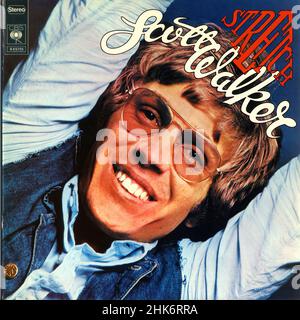 Vintage vinyl record cover - Walker, Scott - Stretch - NL - 1973 Stock Photo