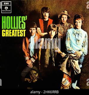 Vintage vinyl record cover -  Hollies, The - Hollies' Greatest- UK - 1969 Stock Photo